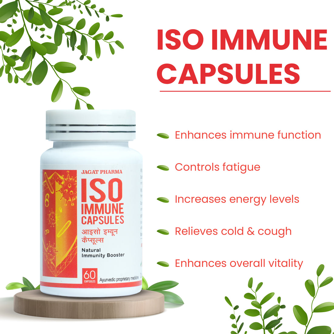 ISO Immune Capsules - Natural Immunity Booster