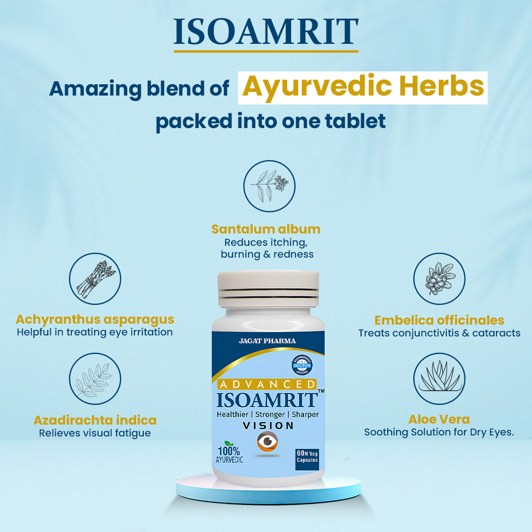 ISOAMRIT Eye Care Capsules For Dry Eyes