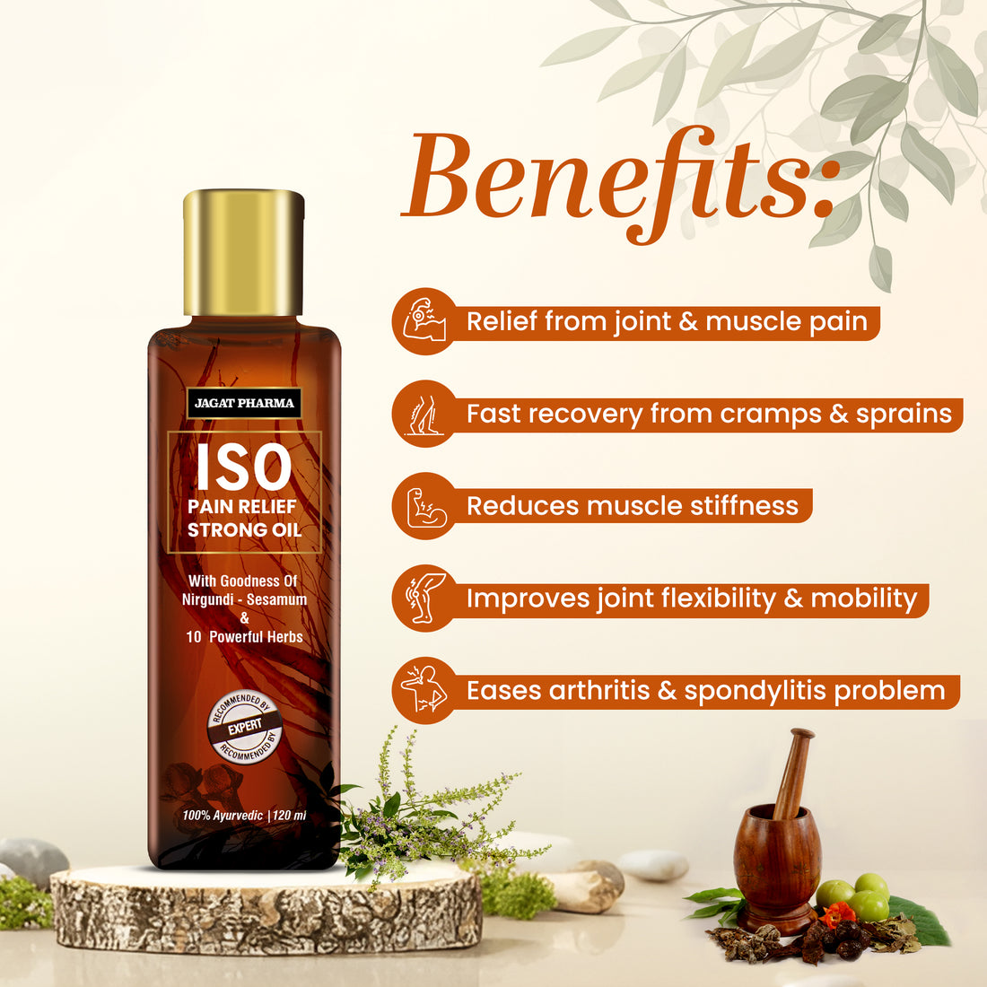 ISO Pain Relief Strong Oil - Ultimate Pain Relief Oil