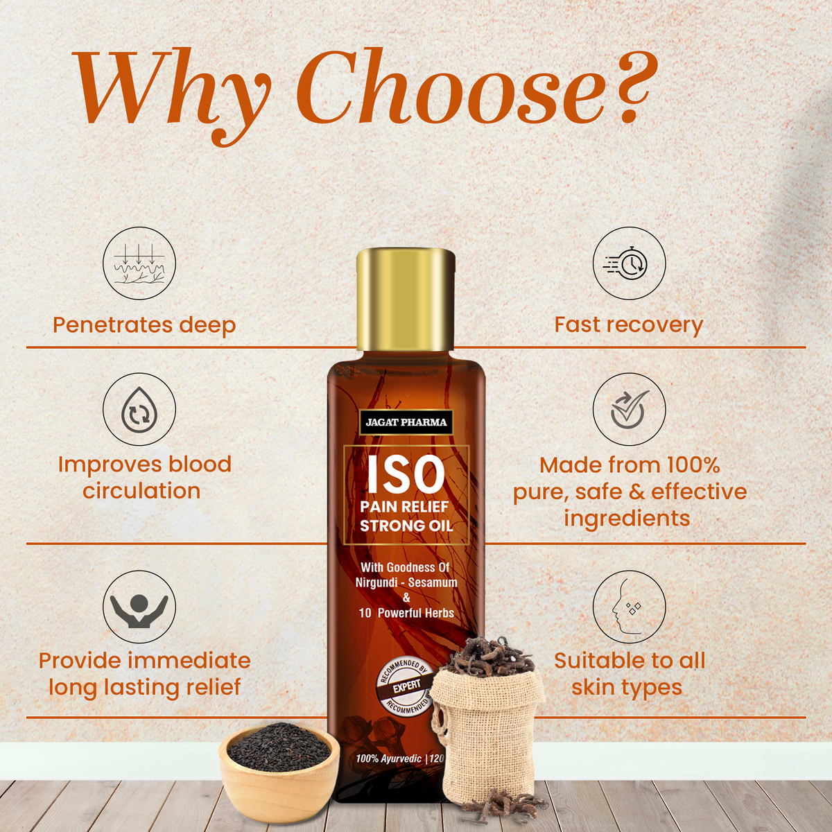 ISO Pain Relief Strong Oil - Ultimate Pain Relief Oil
