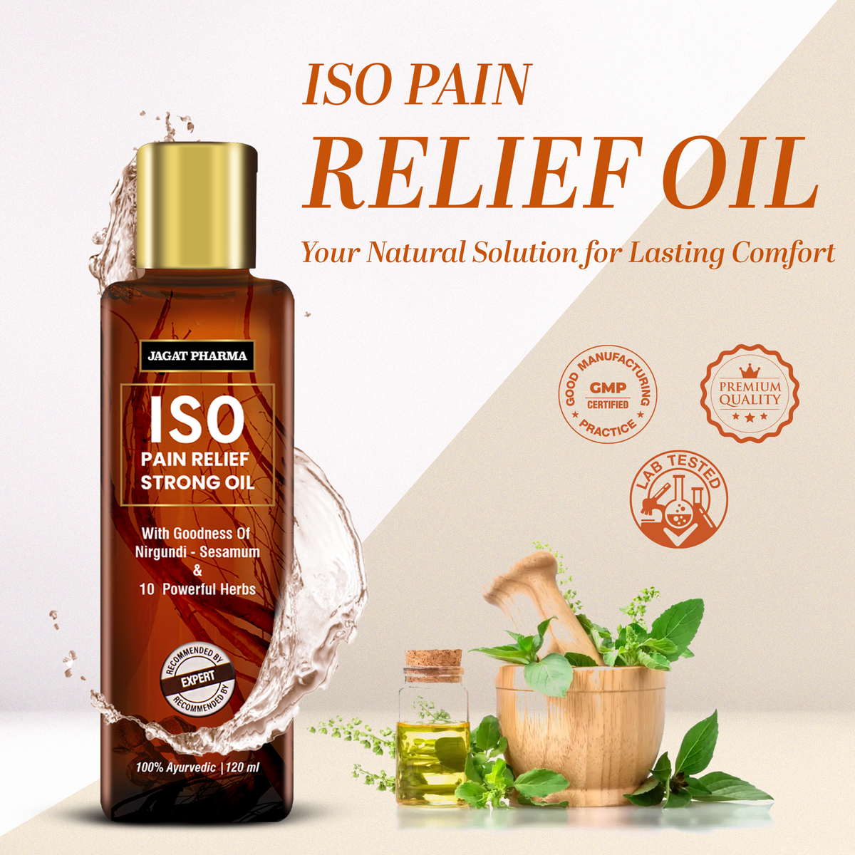 ISO Pain Relief Strong Oil - Ultimate Pain Relief Oil