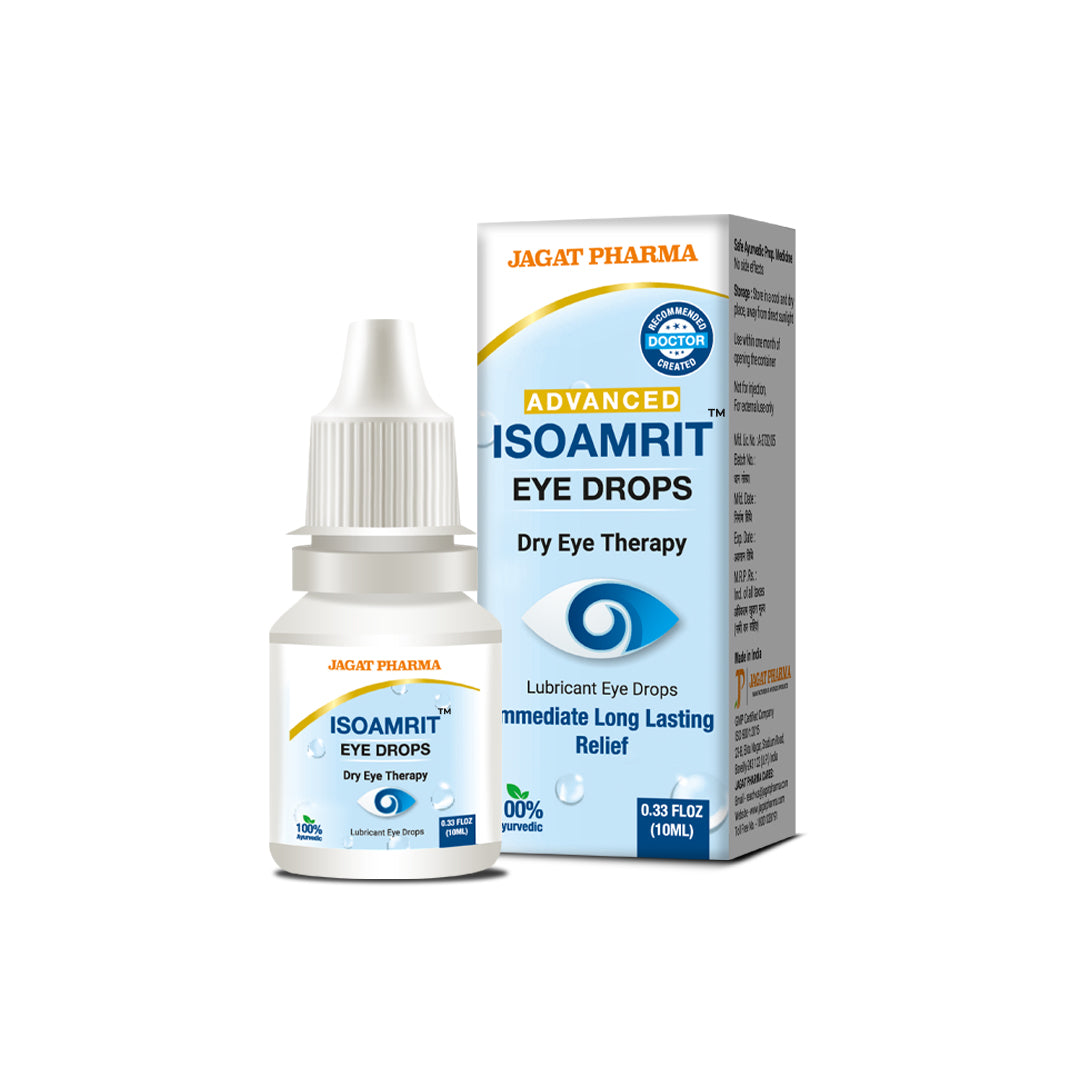 ISOAMRIT Ayurvedic Eye Drops for Dry Eyes