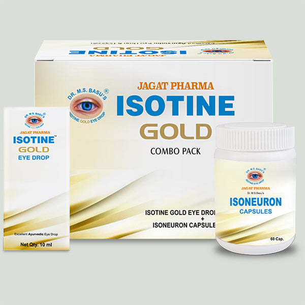 Isotine Gold Eye Drops- Empowering Vision's Strength