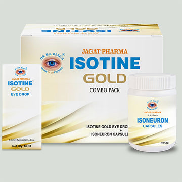 Isotine Gold Eye Drops- Empowering Vision's Strength